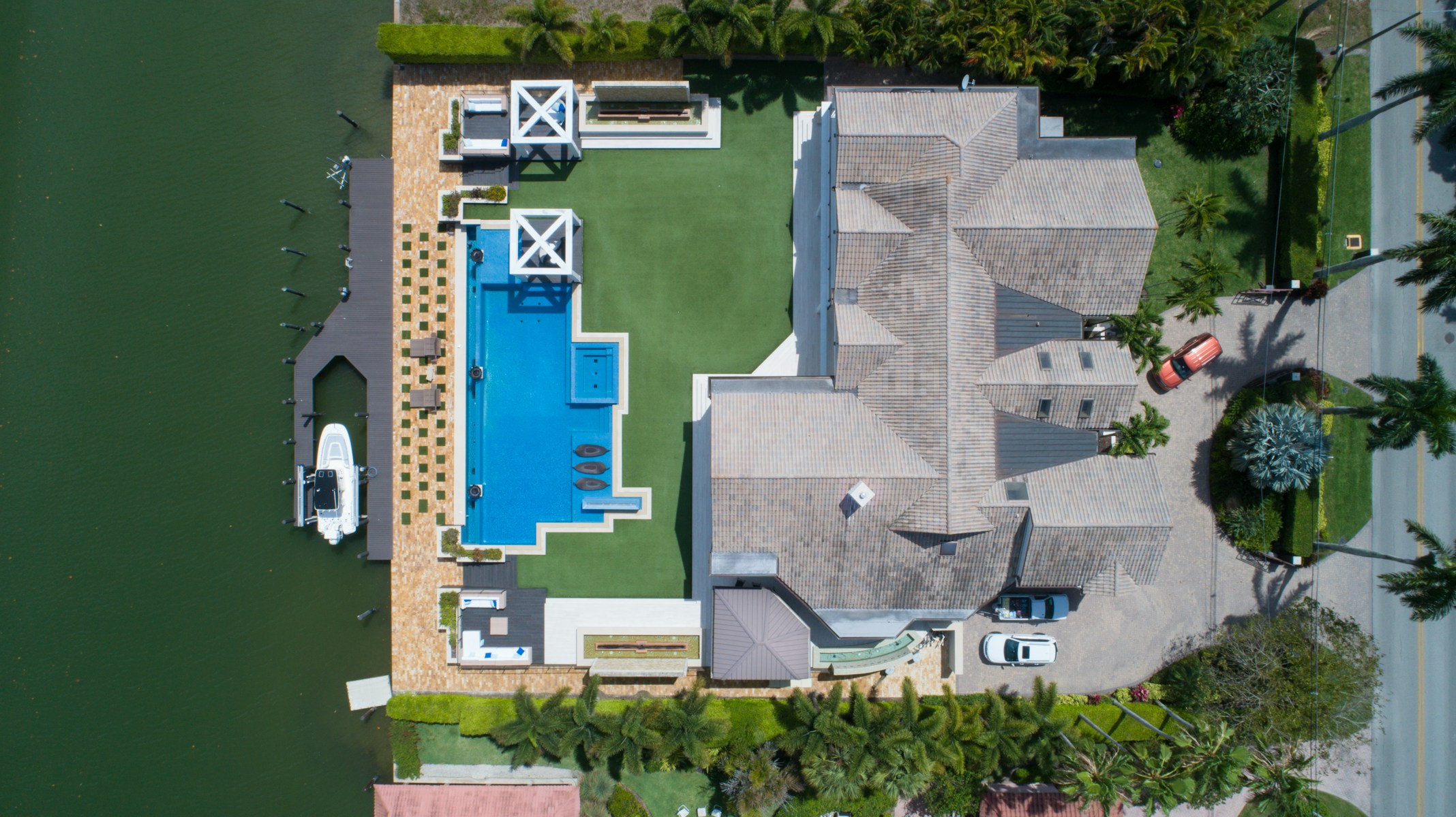 Recurring drone property inspection Lake Norman